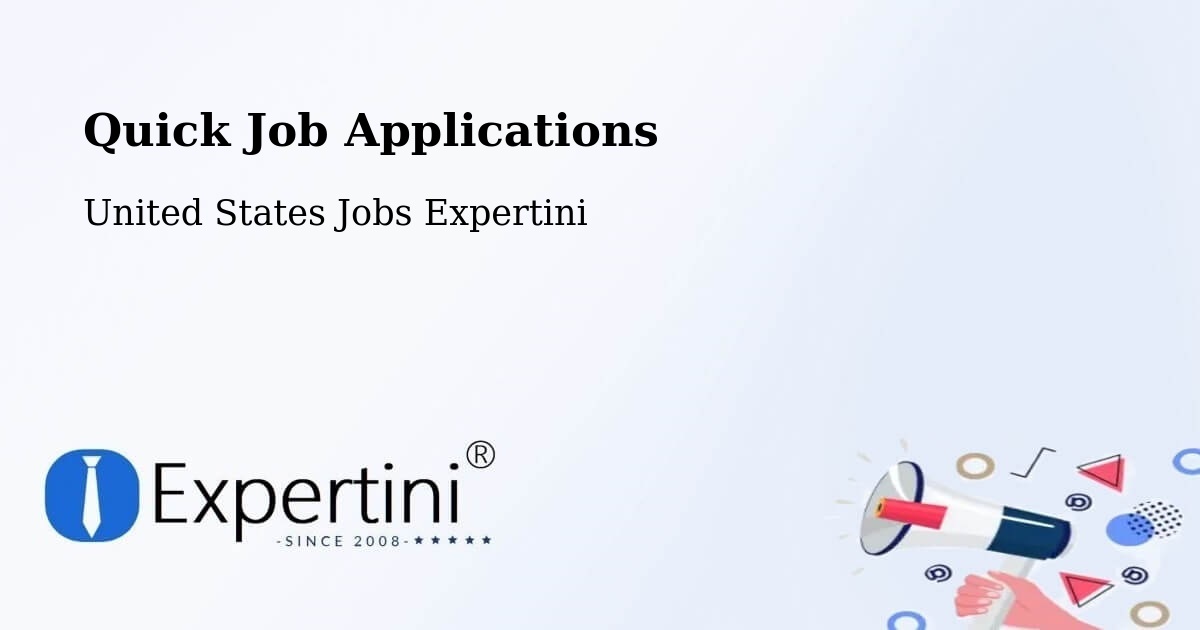 Quick Apply Feature – Delanco - United States Jobs Expertini
